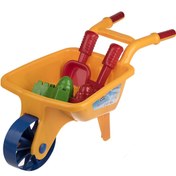 تصویر ست شن بازی زرین تویز شامل بیل و فرغون 