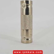 تصویر فیش برل BNC (رابط BNC) جهت اتصال 2 فیش BNC به یکدیگر ا bnc female to female connector bnc female to female connector