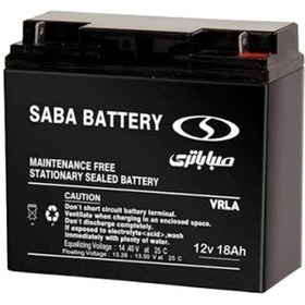 تصویر باتری 18AH صبا باتری VRLA 