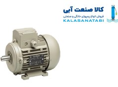 تصویر الکتروموتور الکتروژن سه فاز ۱.۱ کیلووات ظرفیت ۱.۵ اسب 