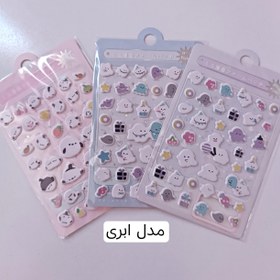 تصویر استیکر پفکی 