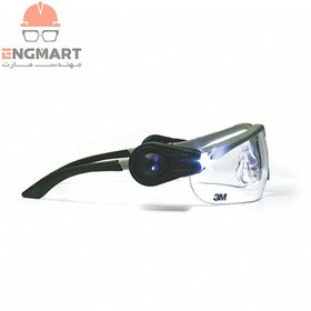 تصویر عینک ایمنی AO SAFETY مدل Vision 2 با چراغ LED 