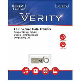 تصویر فلش مموری وریتی مدل Verity V806 ظرفیت 64 گیگابایت Verity V806 Flash Memory 64GB