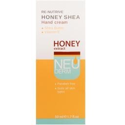 تصویر کرم دست نئودرم ری-نوتریو هانی شی 50 میل ا Neuderm Re-Nutrive Honey Shea Hand Cream 50ml Neuderm Re-Nutrive Honey Shea Hand Cream 50ml