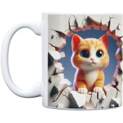 تصویر ماگ طرح بچه گربه مدل Kitten 