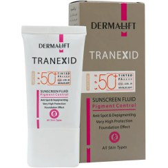 تصویر فلوئید ضدآفتاب بژ روشن ترنکسید درمالیفت 