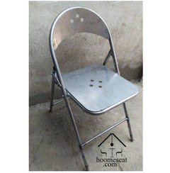 تصویر صندلی فلزی تاشو 