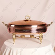 تصویر سوفله خوری مسی وارمر دار بیضی 