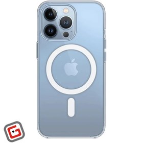 تصویر کاور شفاف مدل مگ سیف مناسب برای گوشی موبایل آیفون 11 پرومکس اپل MagSafe-certified transparent case for Apple iPhone 11 pro max