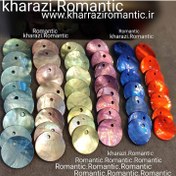 تصویر صدف مدل سکه ای 