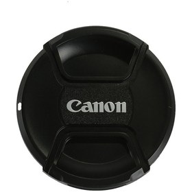 تصویر درب لنز طرح اصلی کانن Canon Lens Cap 52mm 