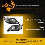 تصویر چراغ جلو لکسوس es350 2013_2015 سمت راست (ساخت تایوان) ۳۰۰_۴۵۰