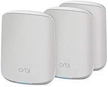 NETGEAR Orbi Quad-Band WiFi 6E Mesh System (RBKE963), Router with 2  Satellite Extenders, Coverage up to 9,000 sq. ft., 200 Devices, 10 Gig  Internet