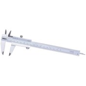 تصویر کولیس ساده 1205-2002 اینسایز (20 سانتیمتر) vernier-caliper-1205-2002-insize