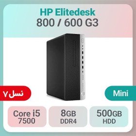 تصویر کیس استوک HP Elitedesk | Prodesk | 800 G3 i5-7500 