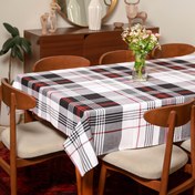 تصویر رومیزی، سفره تمام پنبه ضدآب (نارون) 