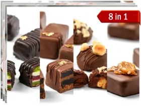 تصویر پکیچ 8 شکلات فرانسوی 