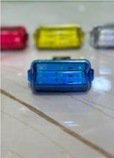 تصویر چراغ پلاک رنگی پرشیا(پارس) ۲۰۶، ۲۰۷و دنا رنگ آبی بسته دوعددی 