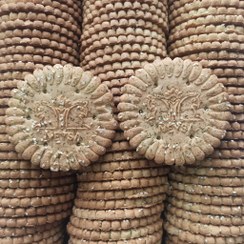 تصویر بیسکویت با تزیین شوید و کنجد رژیمی نی سا ( 900 گرم ) 