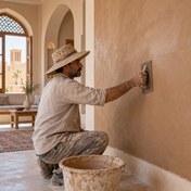 تصویر میکروسمنت طرح کاهگل 