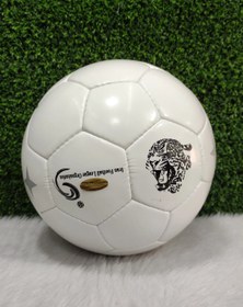 تصویر توپ فوتبال دوختی دربی استار سفید رویه ژاپن _ کد 1190 