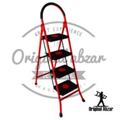 تصویر نردبان 4 پله ماندگار مدل جلوه The ladder with 4 lasting steps, the effect model
