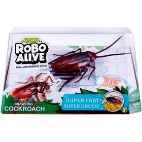 تصویر سوسک باطریخور روبو الایو Robo Alive Scuttling Cockroach 7112 