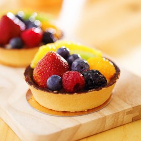 تصویر نان تارت گرد نمکی 