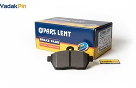 تصویر لنت ترمز جلو پژو 206 تیپ 2 و 3 پارس لنت (جعبه آبی) | Pars Lent Blue Box 