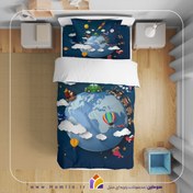 تصویر روتختی ۴ تکه تک نفره | کد ۱۱۰۱۲ 