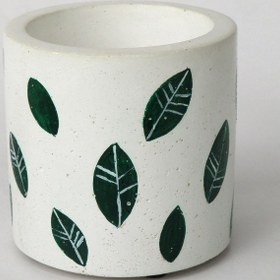 تصویر جامدادی رومیزی مدل برگ 