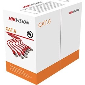 تصویر کابل شبکه Cat6 هایک ویژن مدل HIKVISION DS-1LN6-UU 