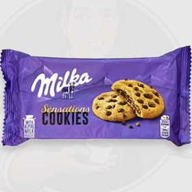 تصویر کوکی روشن میلکا milka بادام زمینی 127 گرم 