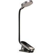 تصویر چراغ مطالعه باسئوس مدلLamp Baseus DGRAD-0G Led Desk Lamp Baseus Comfort Reading Mini Clip, Grey DGRAD-0G