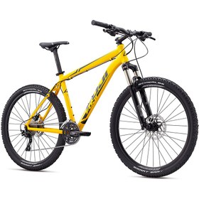 تصویر دوچرخه کوهستان فوجی نوادا 1.1 سایز 29 رنگ زرد 2017 - سایز فریم 17 