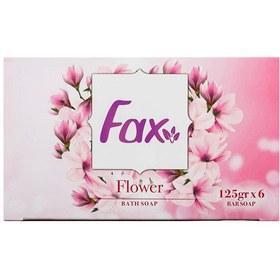 تصویر صابون فاکس مدل Flower بسته 6 عددی ا Fax Flower Soap Pack Of 6 Fax Flower Soap Pack Of 6