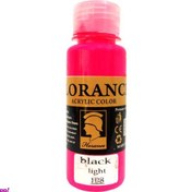 تصویر رنگ اکریلیک فلورانس 120 میلی لیتر Light Magenta کد 108 بلک لایت 