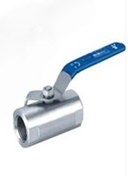 تصویر شیر گازی لوله ای (یک تیکه) استیل سایز1/2 1 اینچ 1000وگ 1PC Ball Valve 1000 WOG Stanless Steel 11/2"