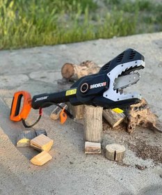 تصویر اره برقی ورکس متحرک مدل WG370 WORX WG370 mobile chainsaw