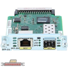 تصویر ماژول شبکه سیسکو EHWIC-1GE-SFP-CU CISCO EHWIC-1GE-SFP-CU