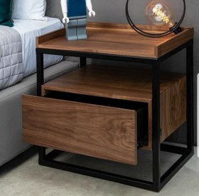 تصویر میز پاتختی مینیمال 