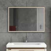 تصویر آینه دستشویی قابدار آلکا 3080 