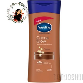 تصویر لوسیون بدن وازلین - Cocoa Glow Vaseline Body Lotion