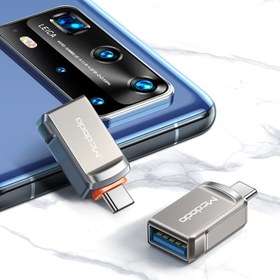 تصویر مبدل OTG USB-C مک دودو مدل OT-8730 