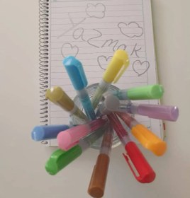 تصویر ماژیک لاین دار تکی 