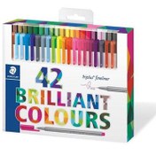 تصویر روان‌نویس نوک نمدی تریپلس استدلر ۴۲رنگ 