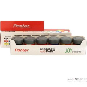 تصویر گواش 6رنگ 30میل پنتر کدPUGP712-6 