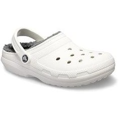 تصویر کلاسیک Lined Clog سفید Grey کراکس Crocs 