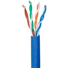 تصویر کابل شبکه لگرند Legrand Cat6 UTP روکش PVC تولید ایران بدون تست فلوک کارتنی Legranad Cat6 UTP