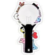 تصویر استیکر‌ارمی بمب و Bt21 شاینی 